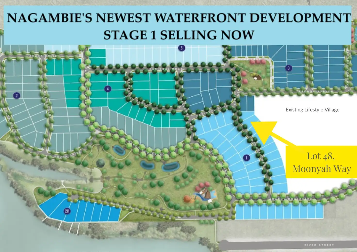 Main view of Homely land listing, LOT 48 Moonyah Way, Nagambie VIC 3608