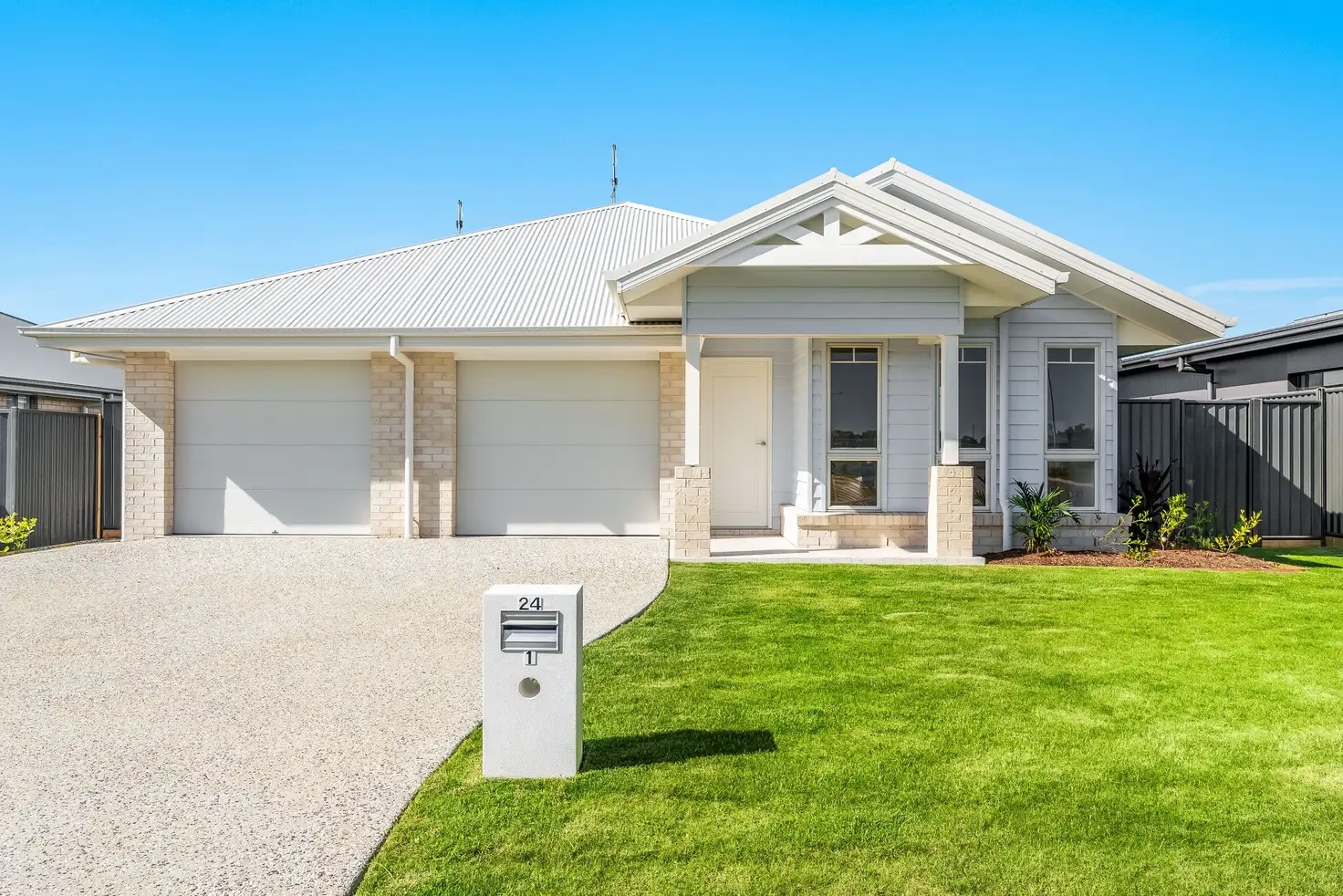 Main view of Homely semi-detached listing, 1/24 Kohler Drive, Yamba NSW 2464