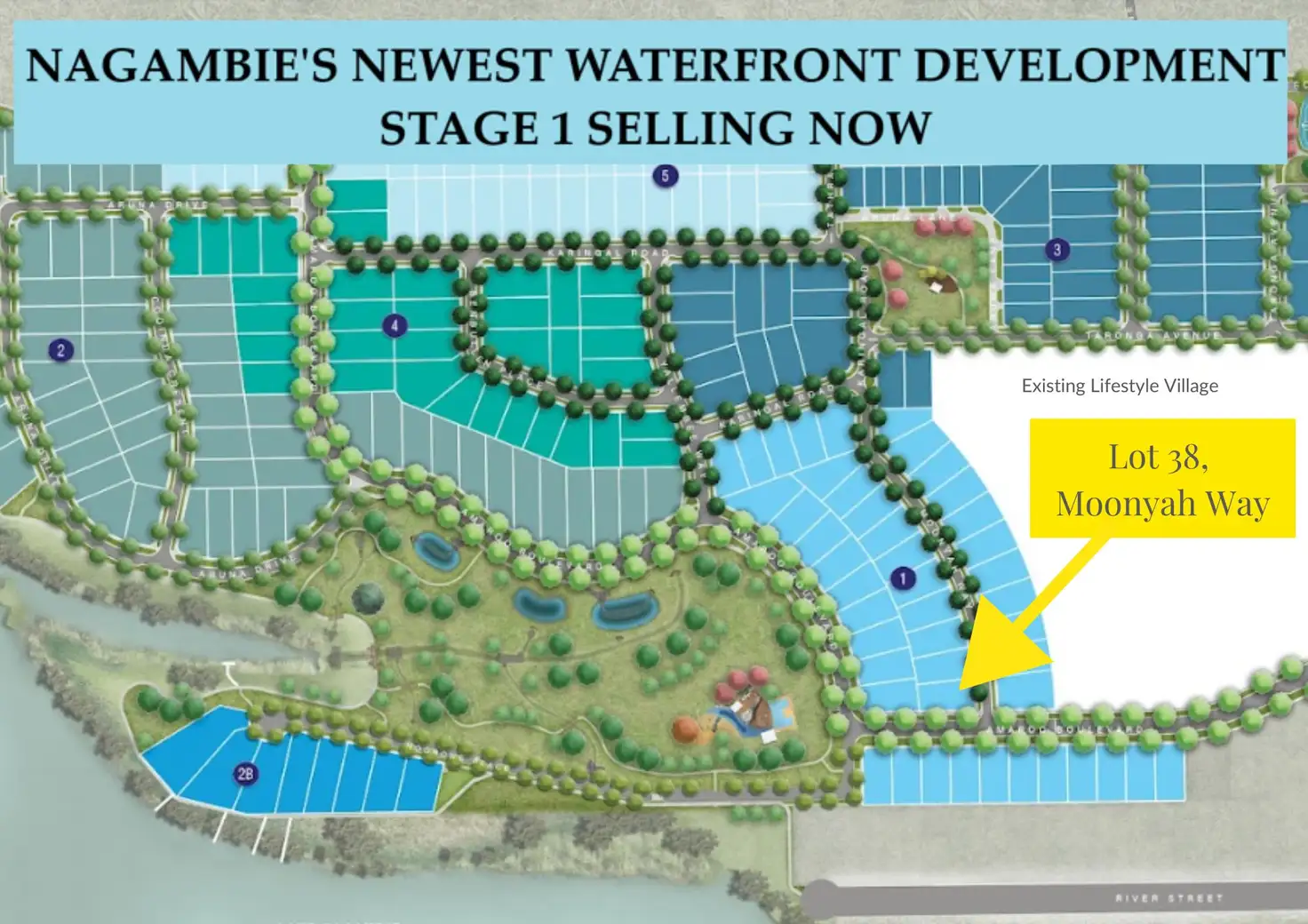 Main view of Homely land listing, LOT 38 Moonyah Way, Nagambie VIC 3608