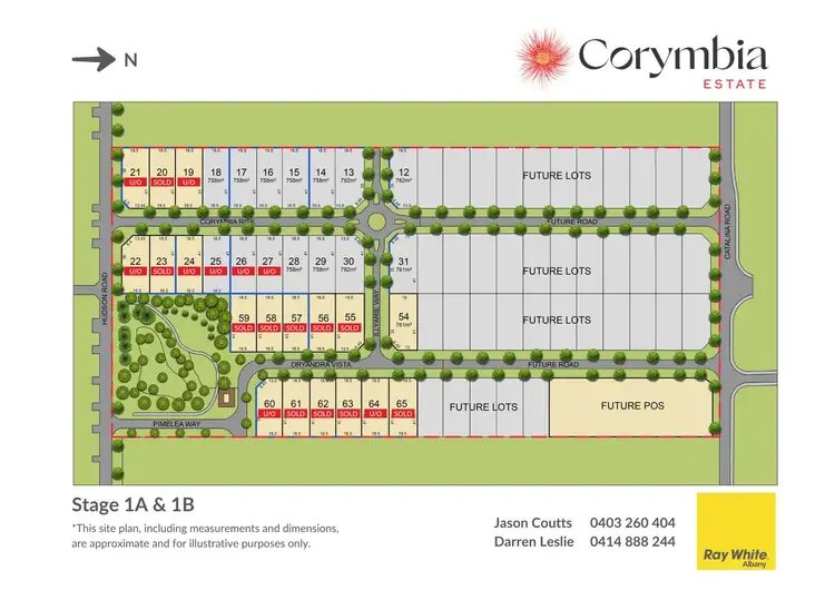 Second view of Homely land listing, LOT 54 Dryandra Vista, Corymbia Estate, Lange WA 6330