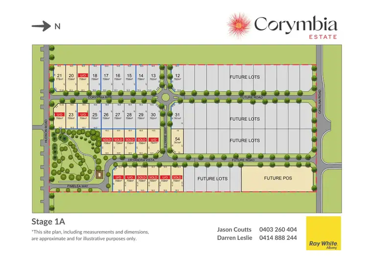 Second view of Homely land listing, LOT 61 Dryandra Vista, Corymbia Estate, Lange WA 6330