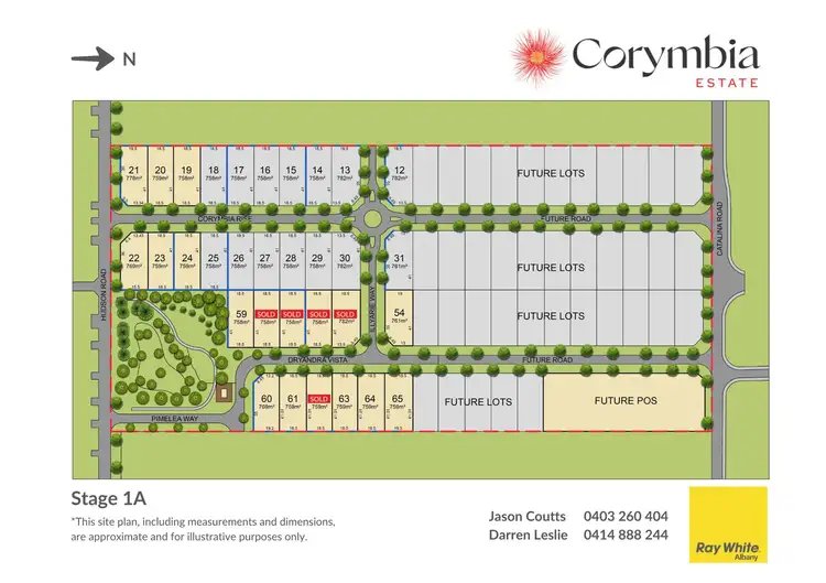 Second view of Homely land listing, LOT 65 Dryandra Vista, Corymbia Estate, Lange WA 6330