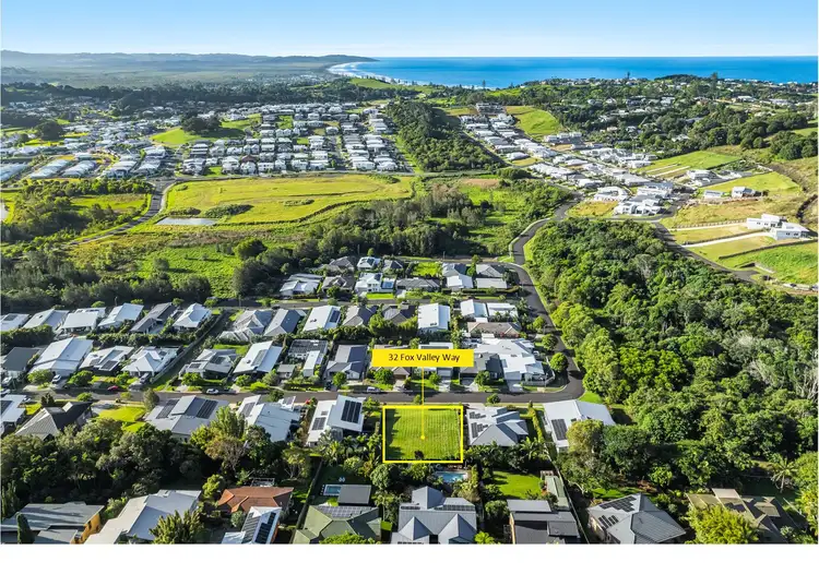Main view of Homely land listing, 32 Fox Valley Way, Lennox Head NSW 2478