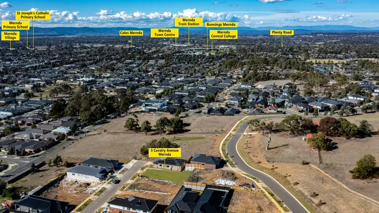 Third view of Homely land listing, 3 Cavalry Avenue, Mernda VIC 3754