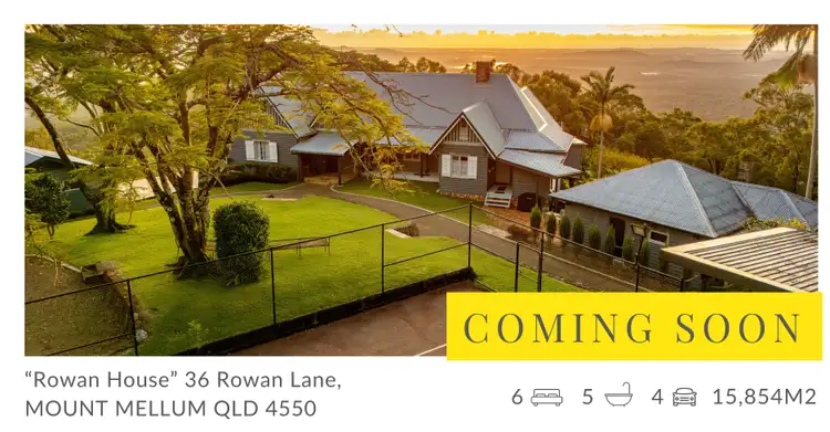 "Rowan House" 36 Rowan Lane, Mount Mellum QLD 4550