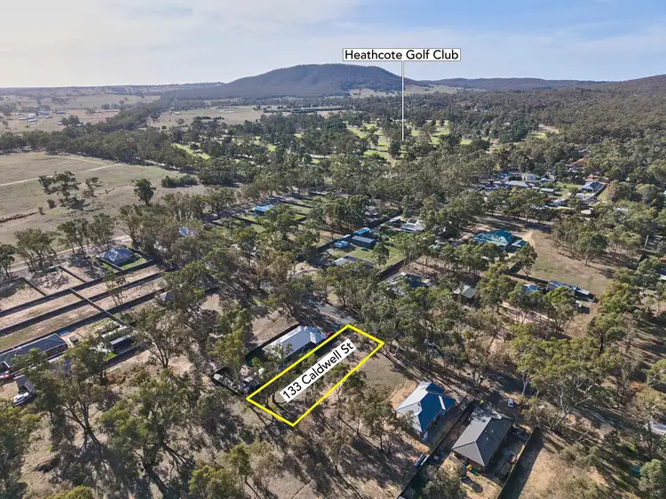 Fifth view of Homely land listing, 133 Caldwell Street, Heathcote VIC 3523