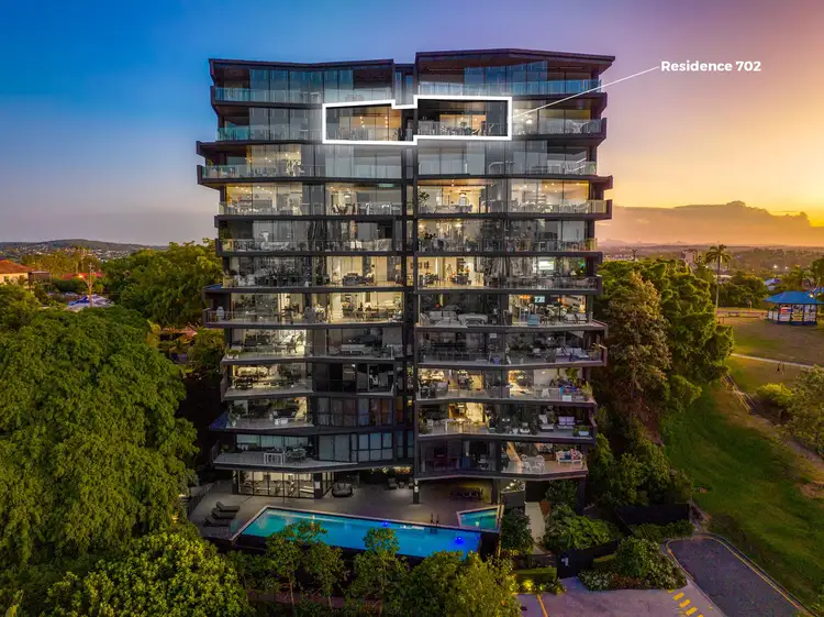 Second view of Homely apartment listing, 702/180 Dornoch Terrace, Highgate Hill QLD 4101