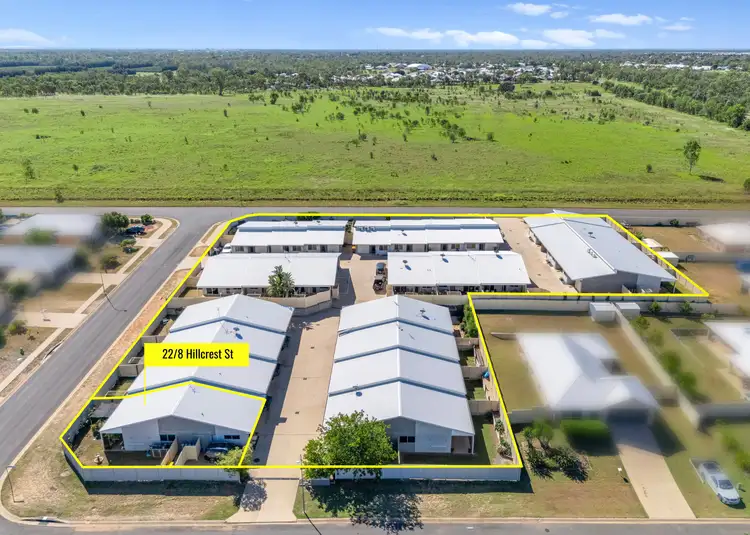 Main view of Homely unit listing, 22/8 Hillcrest Street, Emerald QLD 4720