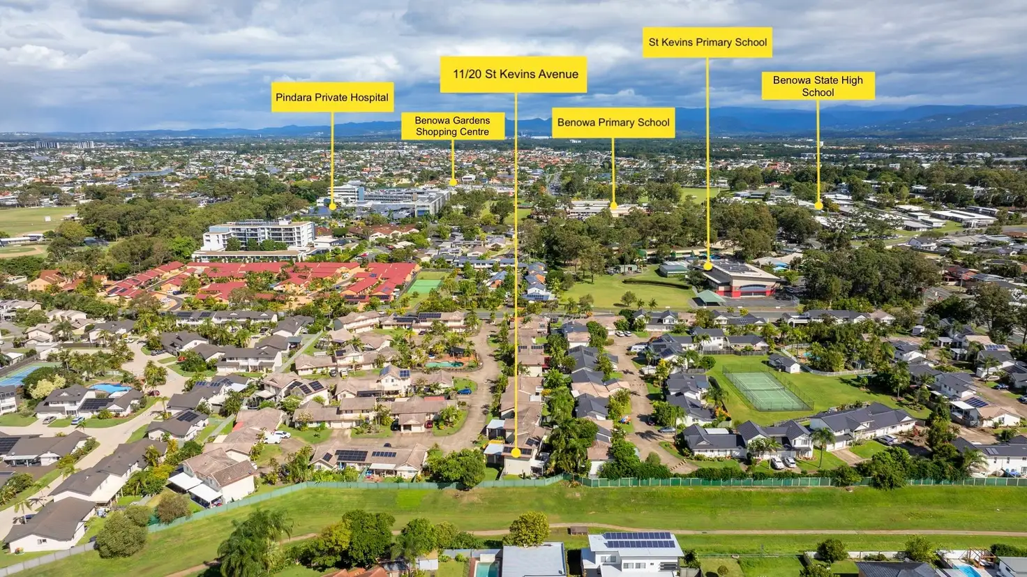 Main view of Homely townhouse listing, 11/20 St Kevins Avenue, Benowa QLD 4217