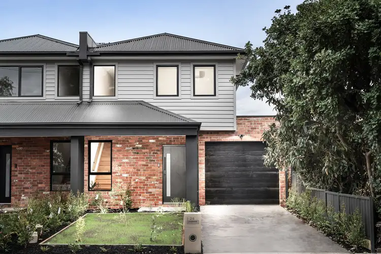 Main view of Homely townhouse listing, 1/26 Nolan Avenue, Brooklyn VIC 3012