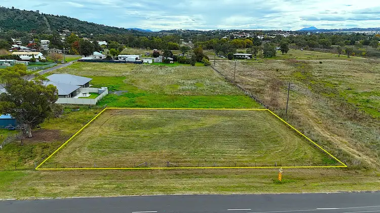 Second view of Homely land listing, 21 Duke Street, Quirindi NSW 2343