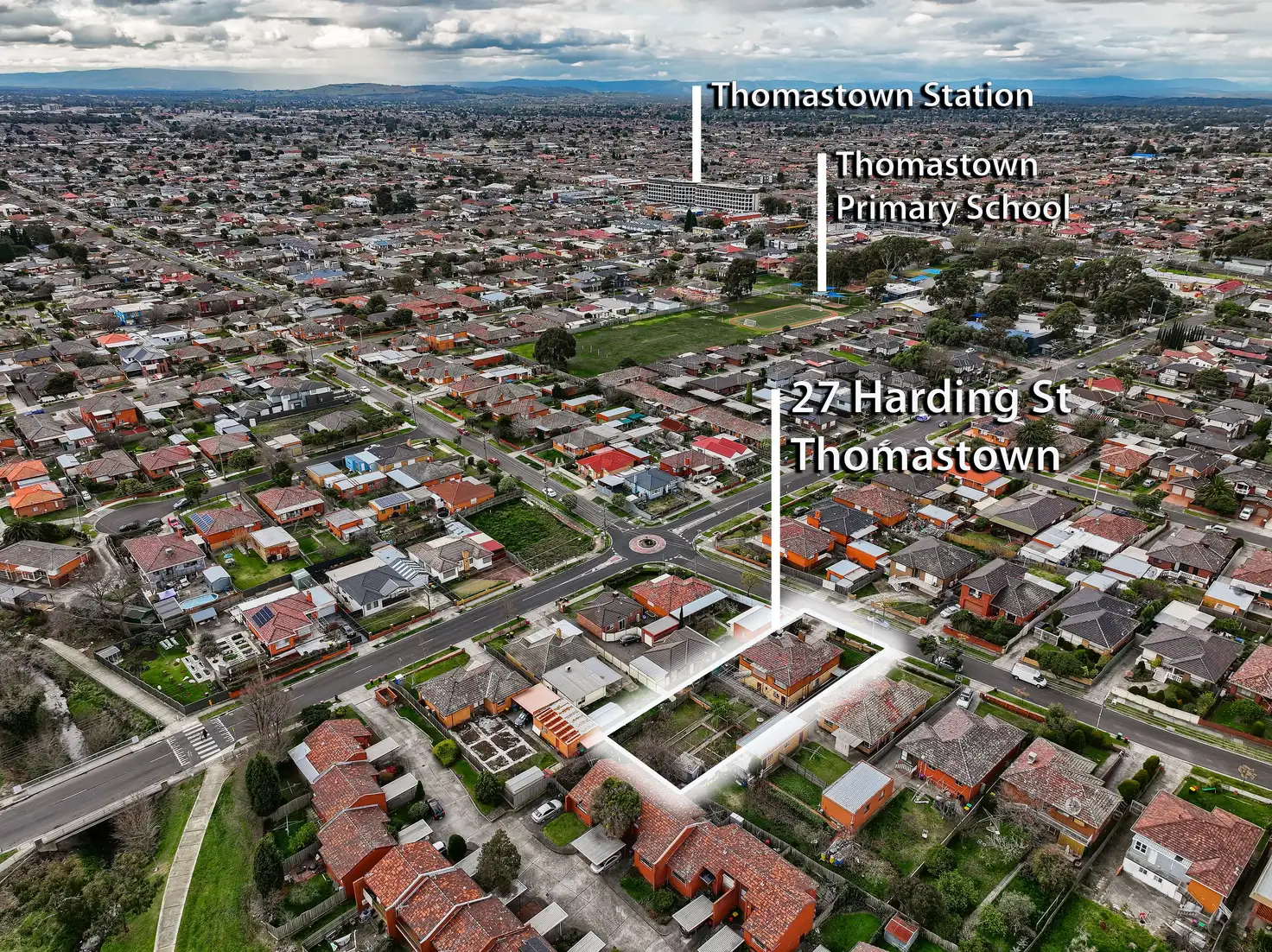 Main view of Homely house listing, 27 Harding Street, Thomastown VIC 3074