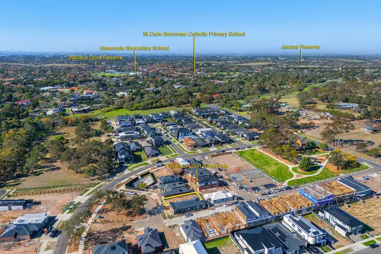 Third view of Homely land listing, 9 Stallion Court, Greenvale VIC 3059