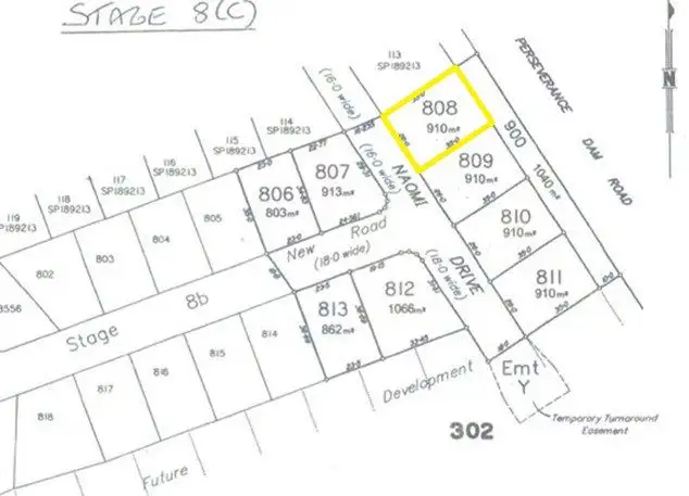 Second view of Homely land listing, Lot 808 Naomi Drive, Crows Nest QLD 4355