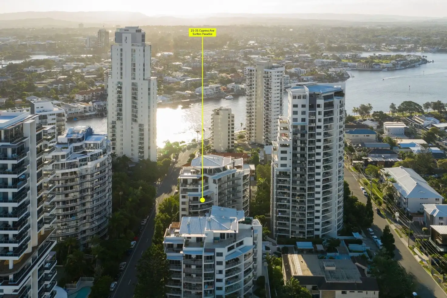 Main view of Homely apartment listing, 284/21 Cypress Avenue, Surfers Paradise QLD 4217