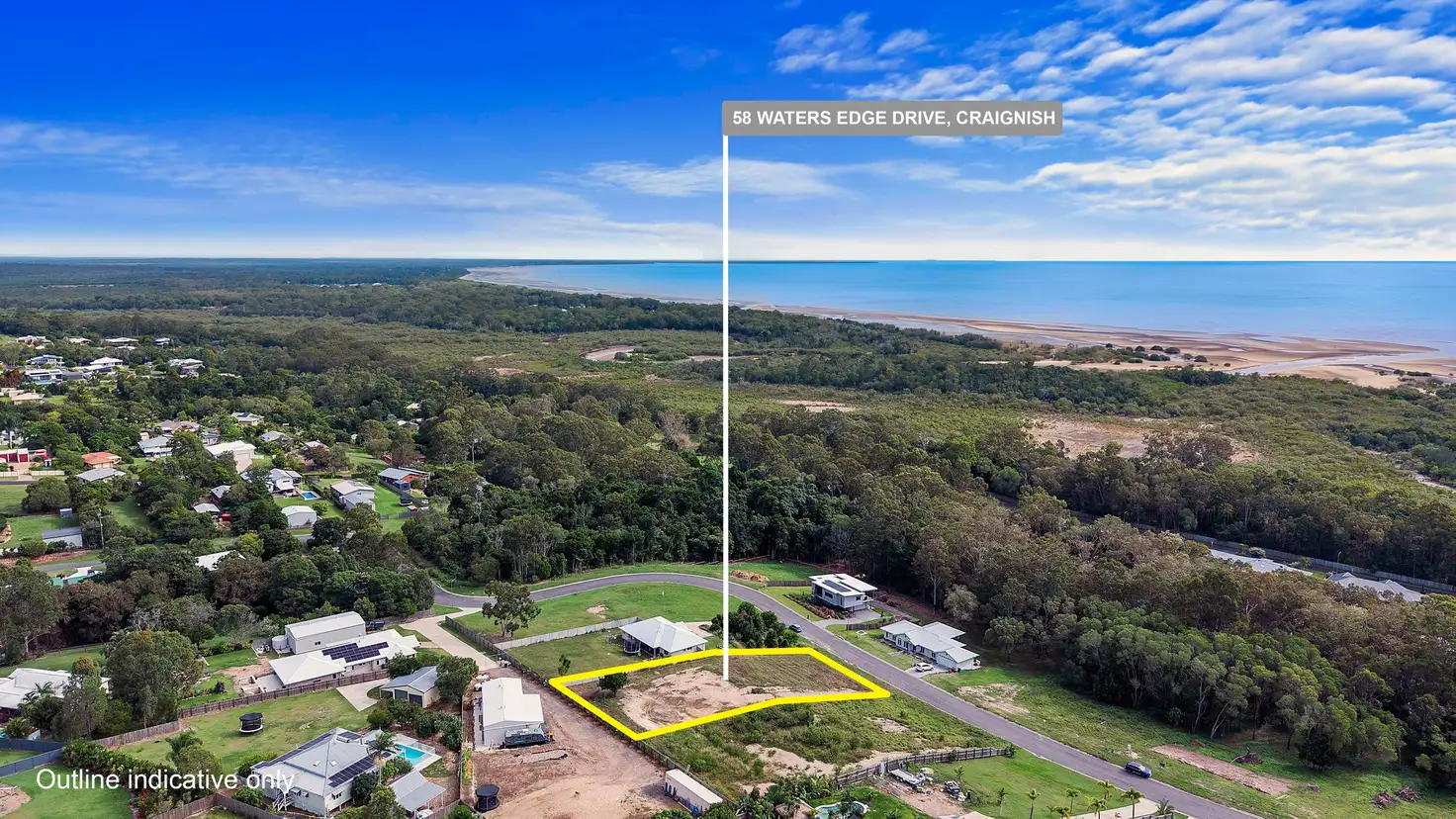 Main view of Homely land listing, 58 Waters Edge Drive, Craignish QLD 4655