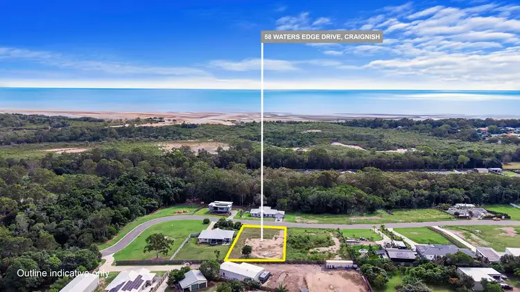 Second view of Homely land listing, 58 Waters Edge Drive, Craignish QLD 4655