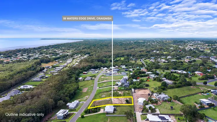 Third view of Homely land listing, 58 Waters Edge Drive, Craignish QLD 4655