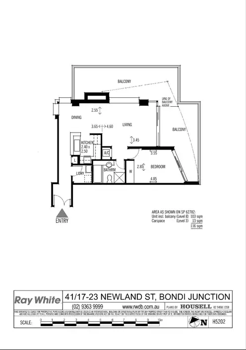 Fifth view of Homely apartment listing, 41/17 Newland Street, Bondi Junction NSW 2022
