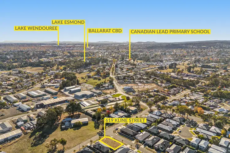 Fourth view of Homely land listing, 619 Kline Street, Canadian VIC 3350