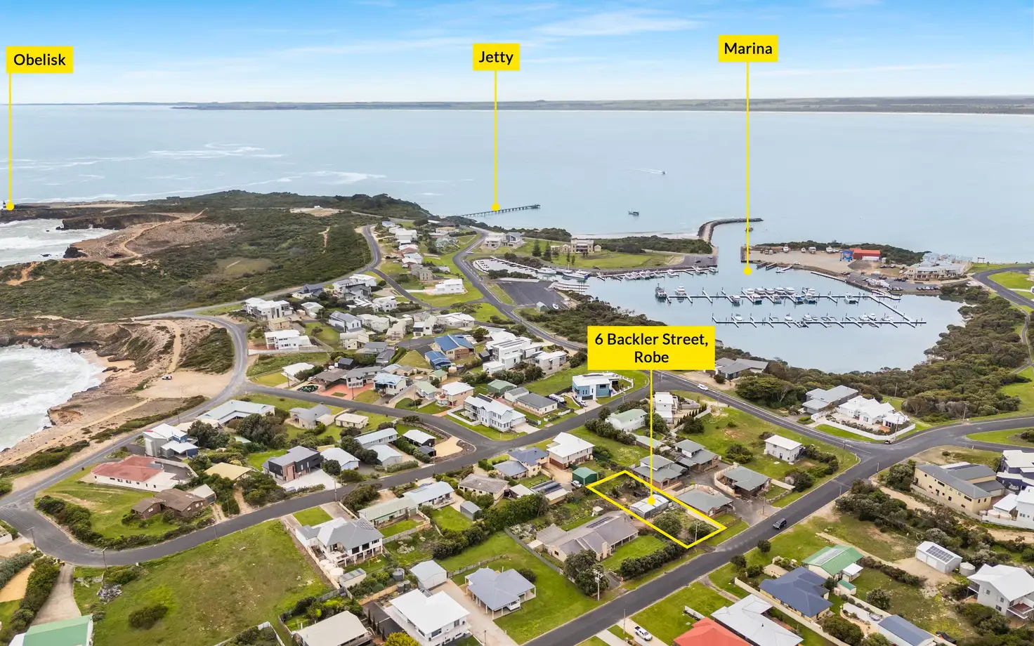 Main view of Homely land listing, LOT Lot, 6 Backler Street, Robe SA 5276