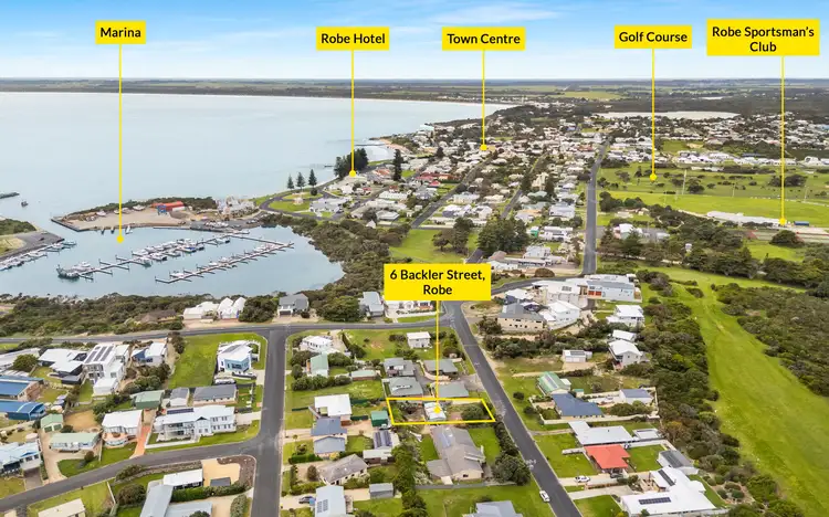 Third view of Homely land listing, LOT Lot, 6 Backler Street, Robe SA 5276