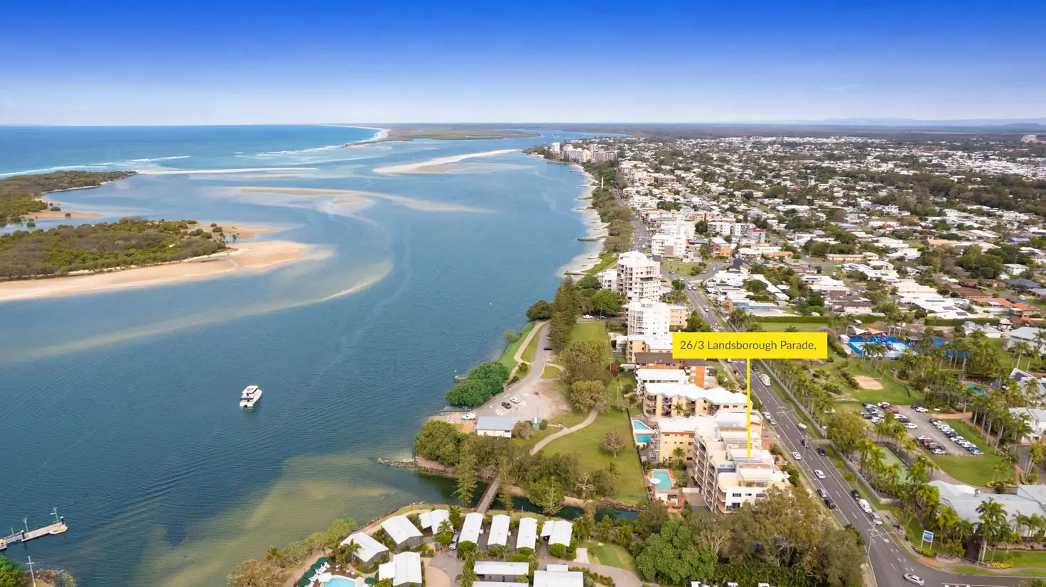 Main view of Homely unit listing, Unit 26/3 Landsborough Parade, Golden Beach QLD 4551