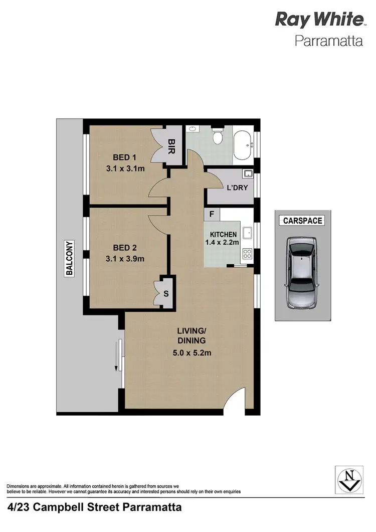 Second view of Homely unit listing, 4/23 Campbell Street, Parramatta NSW 2150