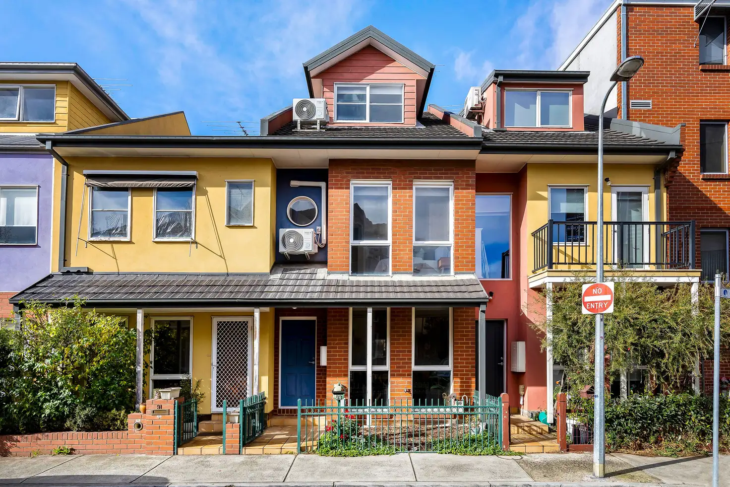 Main view of Homely townhouse listing, 93 Brickworks Drive, Brunswick VIC 3056