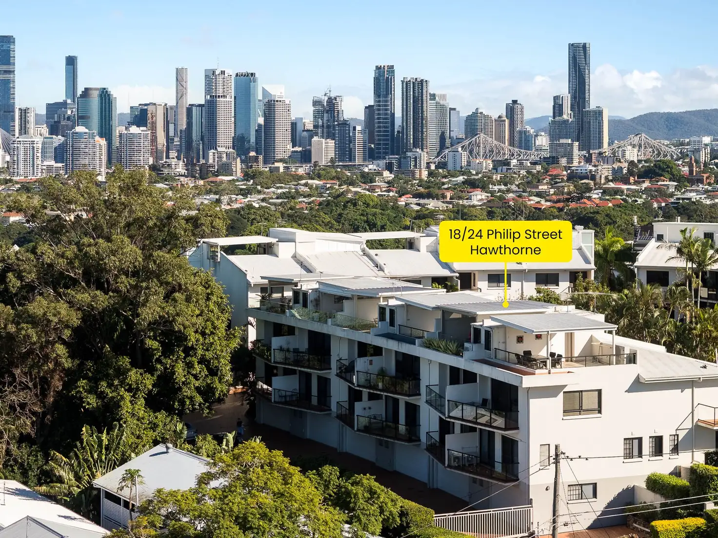 Main view of Homely townhouse listing, 18/24 Philip Street, Hawthorne QLD 4171