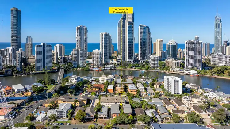 Second view of Homely apartment listing, 7/16 Stanhill Drive, Chevron Island QLD 4217