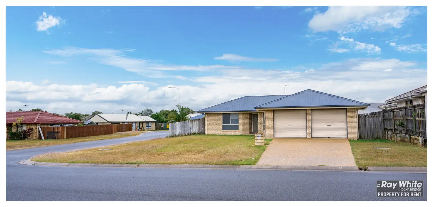 Main view of Homely house listing, 8 Rosella Drive, Gracemere QLD 4702