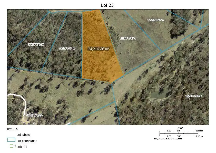 Main view of Homely land listing, LOT 23 Southern Cross Parade, Coonabarabran NSW 2357