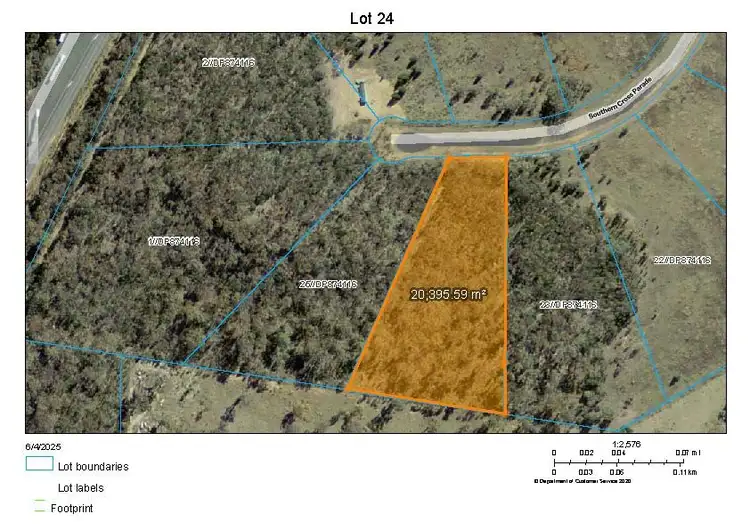 Main view of Homely land listing, LOT 24 Southern Cross Parade, Coonabarabran NSW 2357