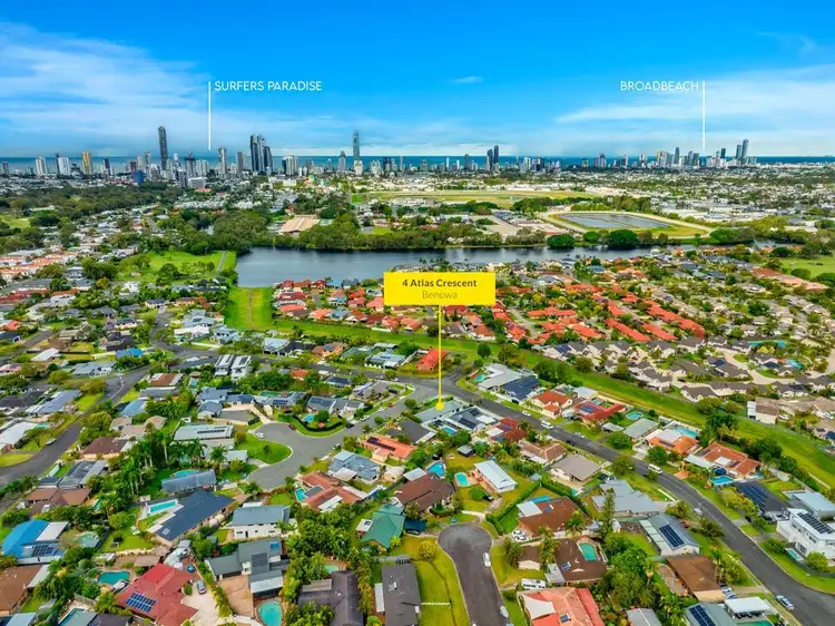 Main view of Homely house listing, 4 Atlas Crescent, Benowa QLD 4217