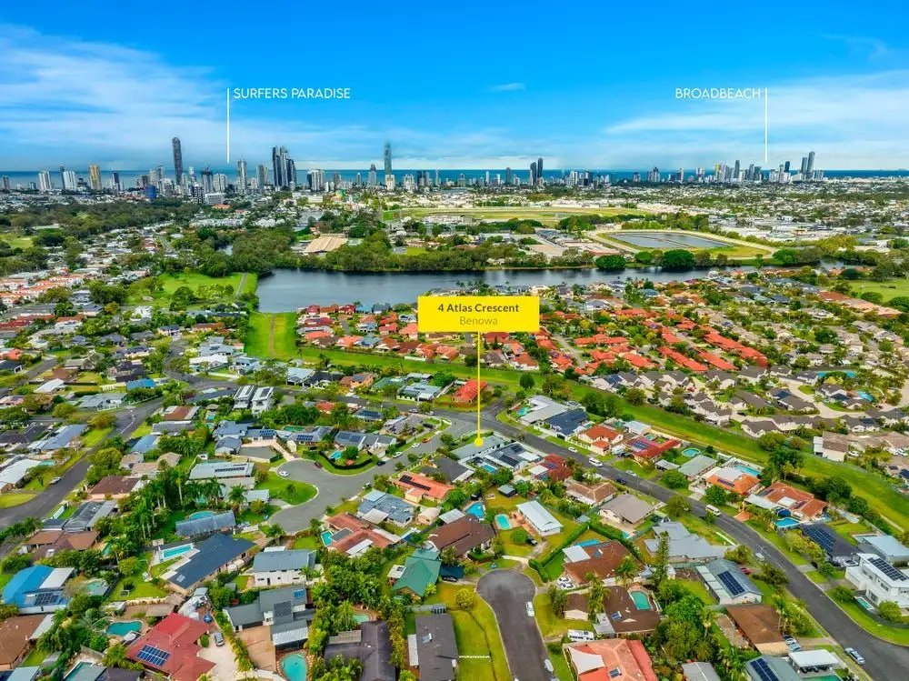 Main view of Homely house listing, 4 Atlas Crescent, Benowa QLD 4217