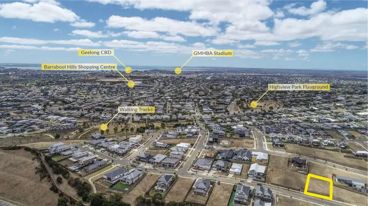 Second view of Homely land listing, 49 Radstock Avenue, Highton VIC 3216