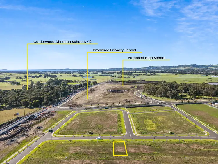 Main view of Homely land listing, Lot 6070 Groom Street, Calderwood NSW 2527