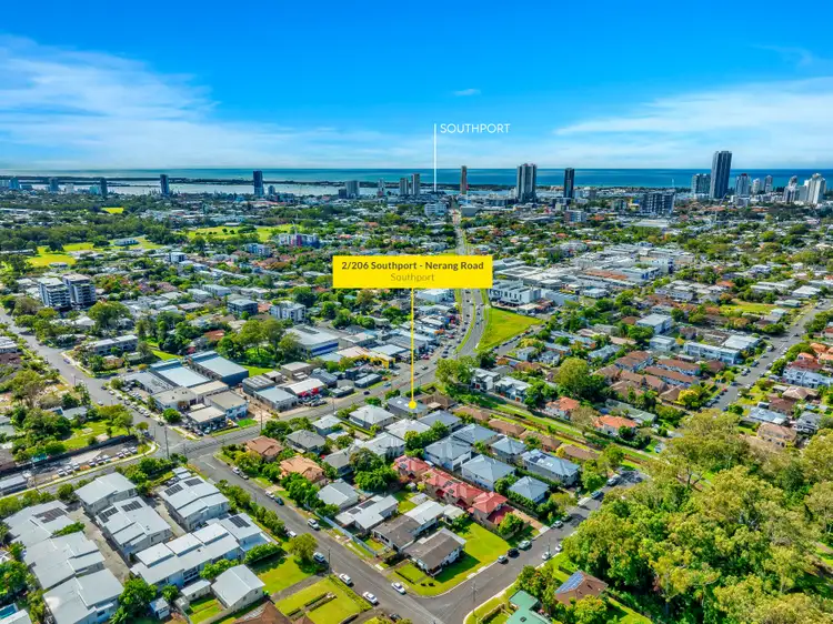 Main view of Homely townhouse listing, 2/206 Southport Nerang Road, Southport QLD 4215