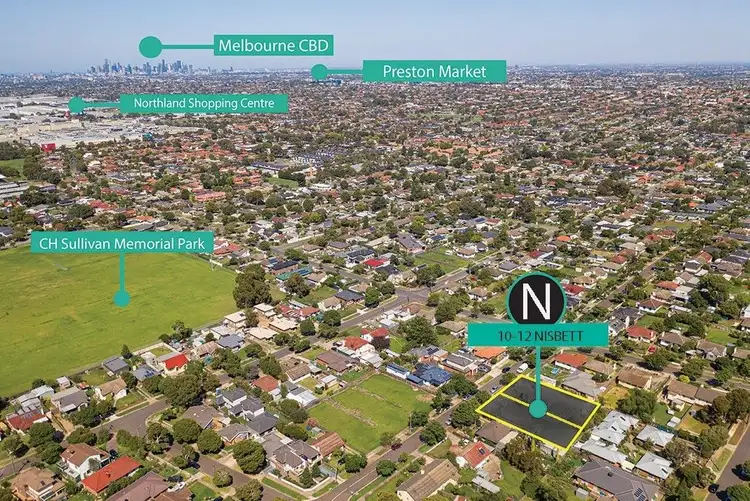Fifth view of Homely house listing, 10-12 Nisbett Street, Reservoir VIC 3073