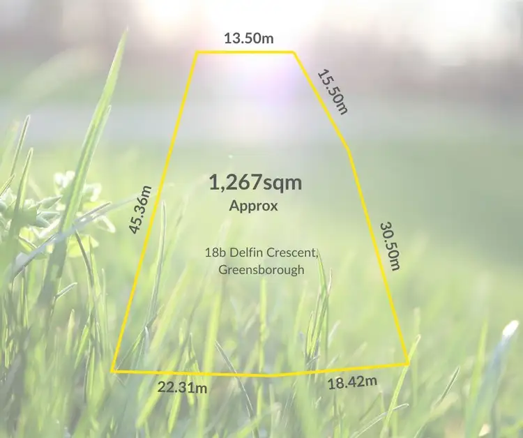 Main view of Homely land listing, 18B Delfin Crescent, Greensborough VIC 3088