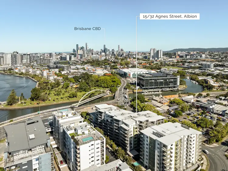 Second view of Homely apartment listing, 15/32 Agnes Street, Albion QLD 4010