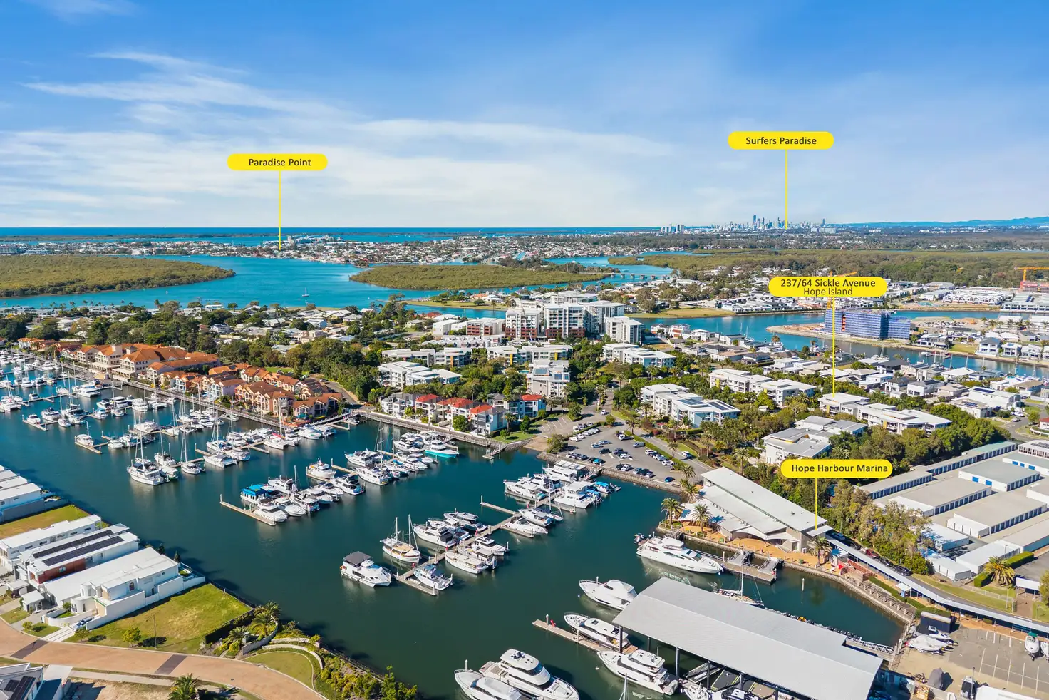 Main view of Homely apartment listing, 237/64 Sickle Avenue, Hope Island QLD 4212