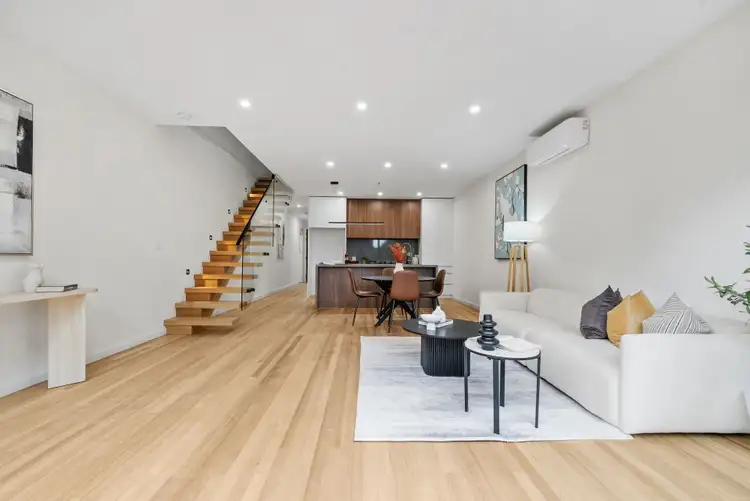 Second view of Homely townhouse listing, 3A Melville Road, Brunswick West VIC 3055