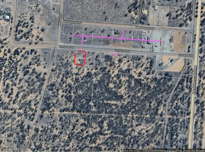 Main view of Homely land listing, 41 Ironwood Drive, Barcaldine QLD 4725