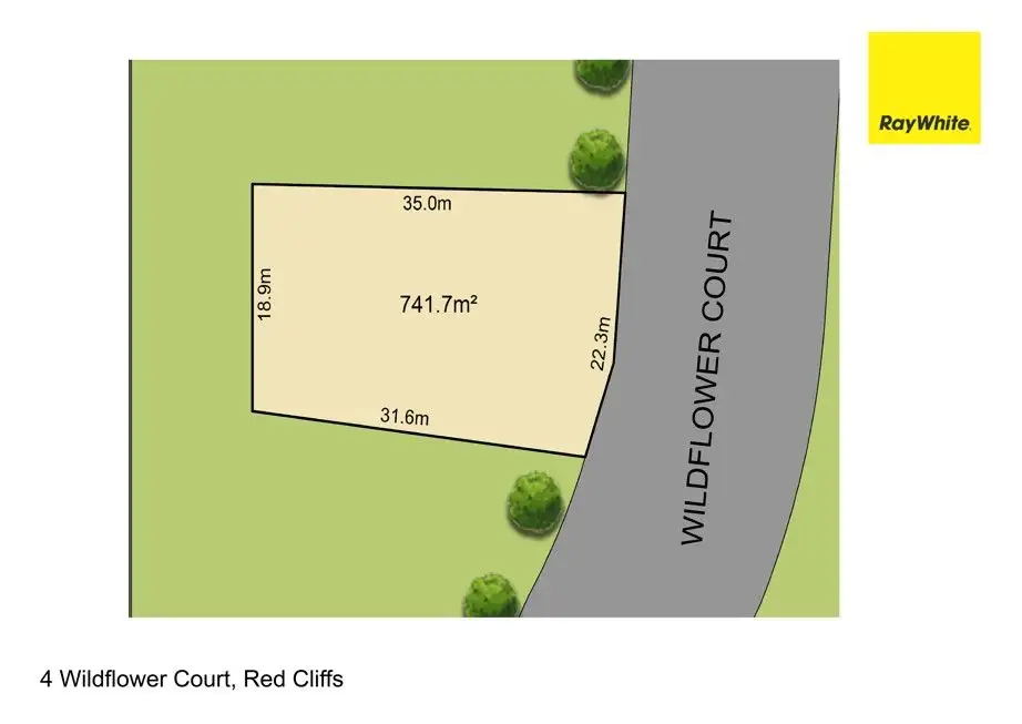 Main view of Homely land listing, 4 Wildflower Court, Red Cliffs VIC 3496