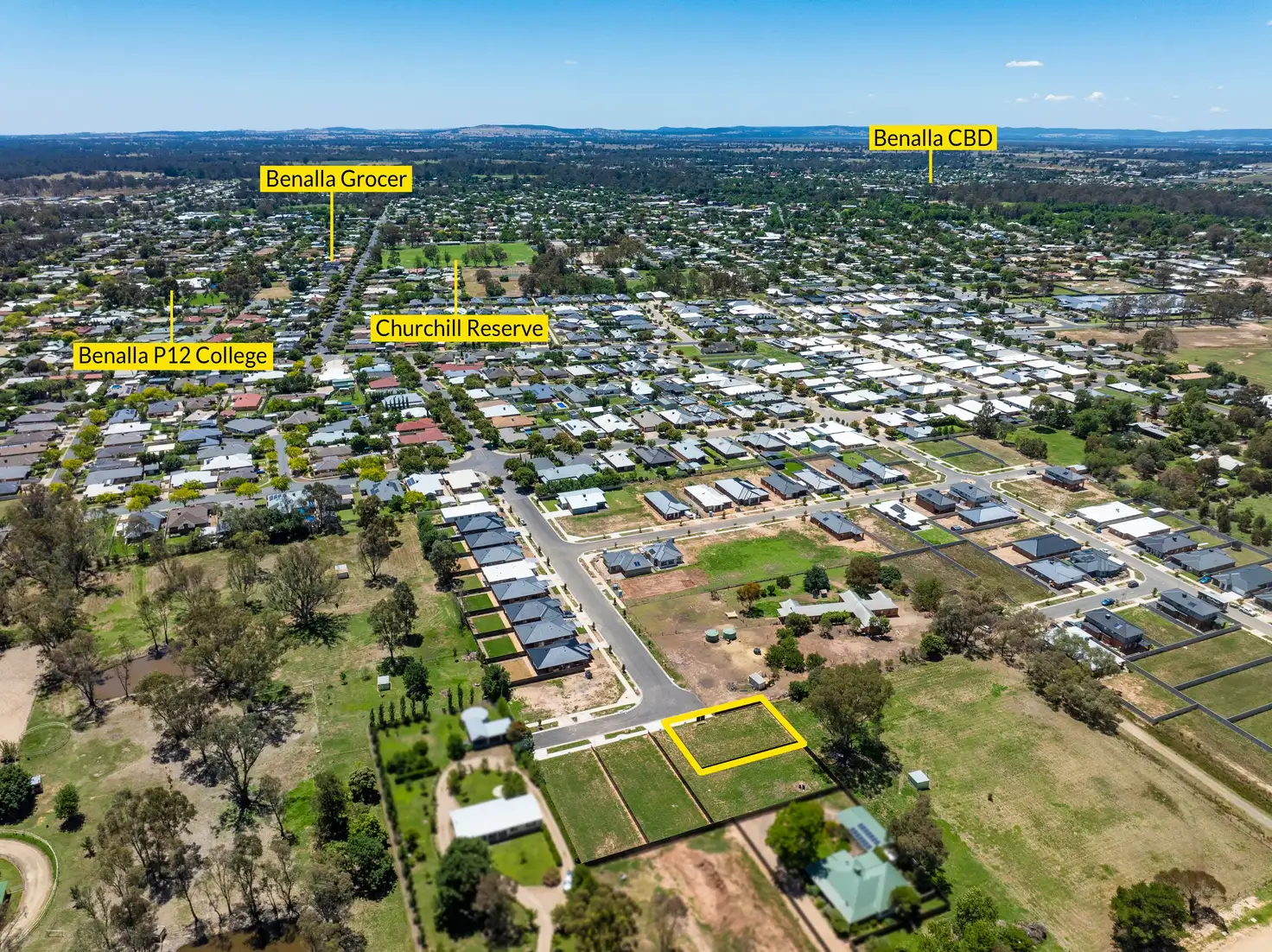 Main view of Homely land listing, 13 Meretz Avenue, Benalla VIC 3672