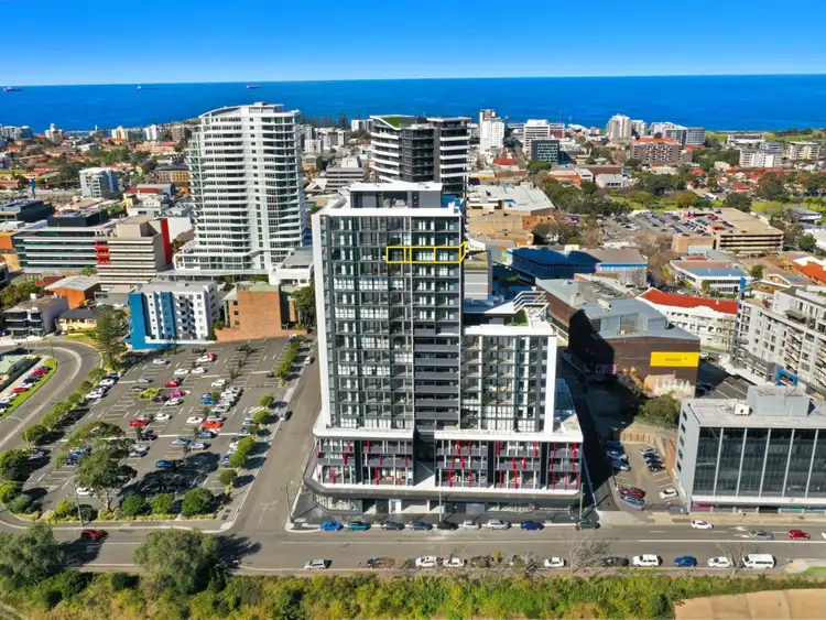 Main view of Homely apartment listing, 1604/15 Railway Parade, Wollongong NSW 2500