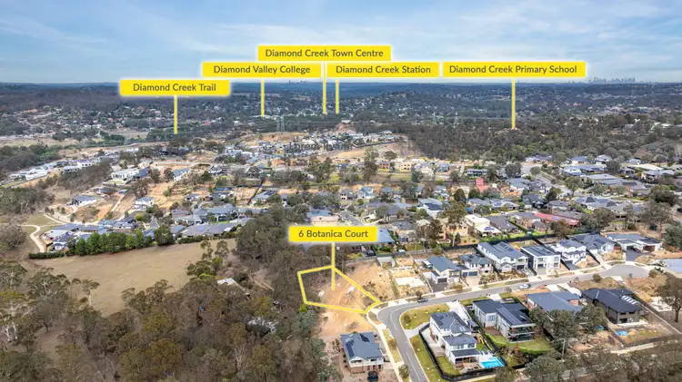 Second view of Homely land listing, 6 Botanica Court, Diamond Creek VIC 3089