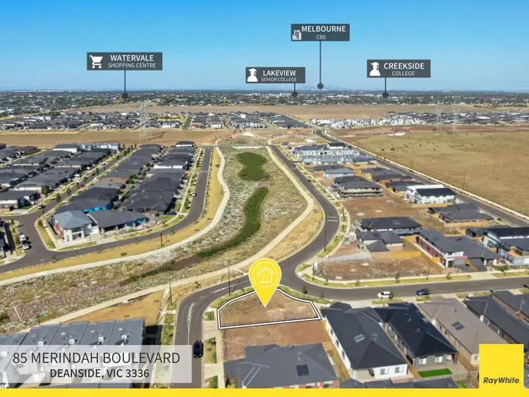 Second view of Homely land listing, 85 Merindah Boulevard, Deanside VIC 3336
